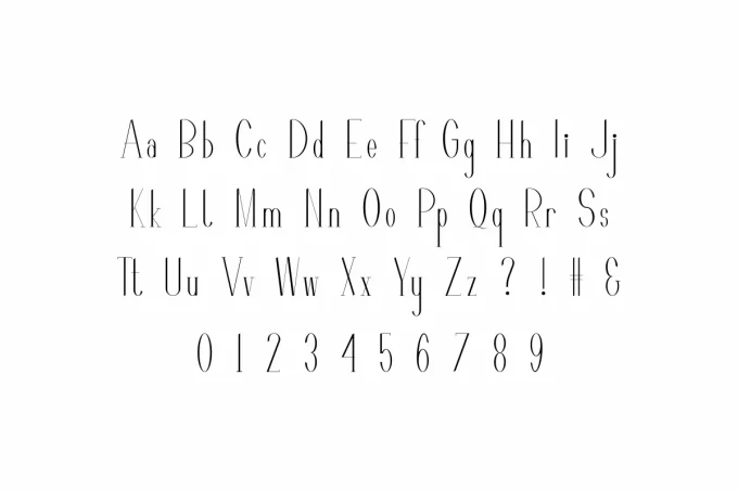 FLATTERS Sans Serif Font - Image 3