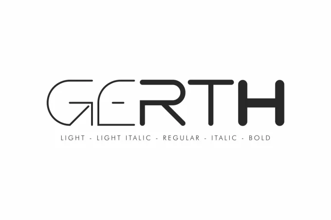 Gerth Font