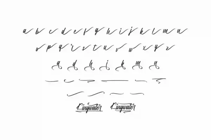 Kingwater Brush Font - Image 5