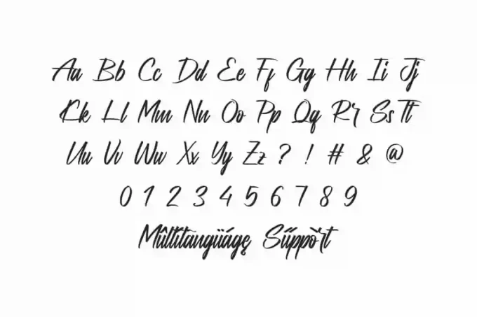 Kingwater Brush Font - Image 7