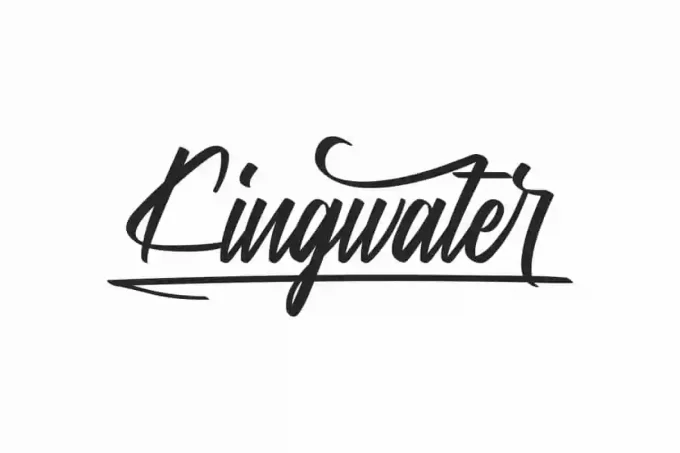 Kingwater Brush Font
