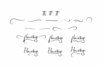 flowering font