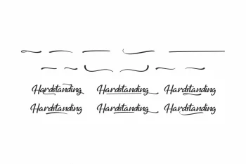 Hardstanding Font