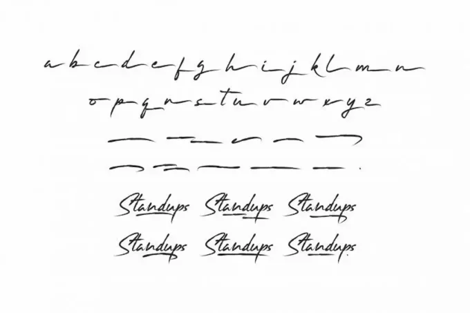 Standups Font - Image 6