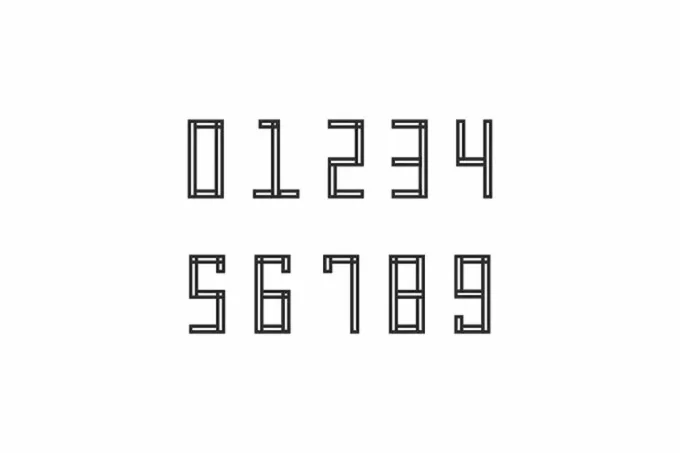 Two Lines Font - Image 5