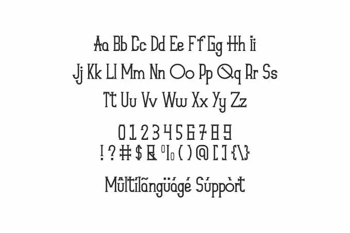 Type Old Vintage Font - Image 3