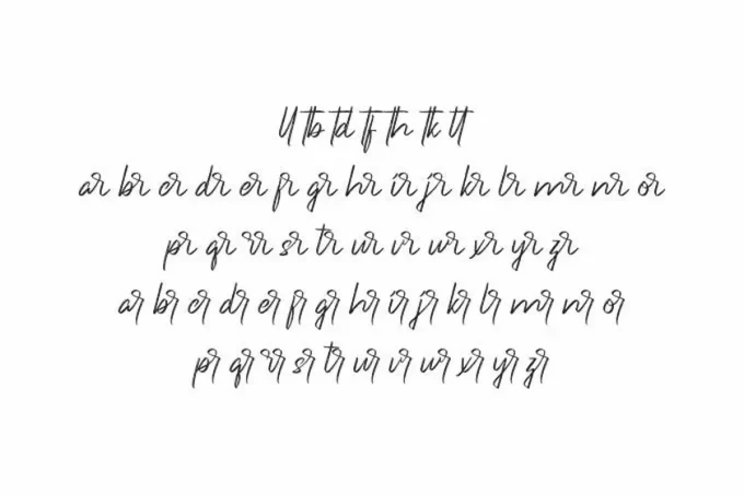 Underlines Handwriting Font - Image 5