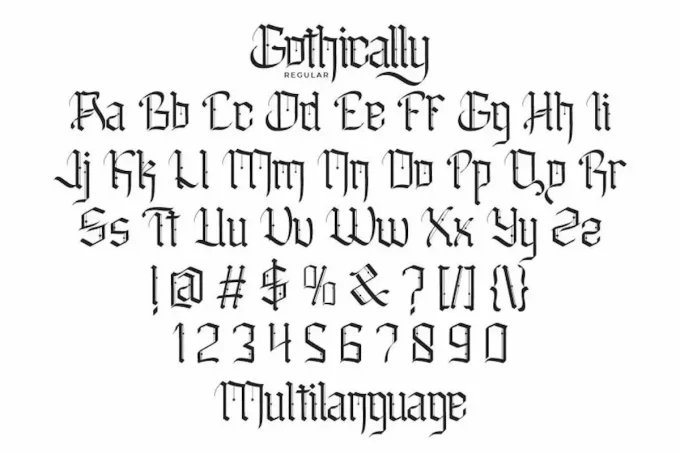 Gothically Classic Font - Image 4