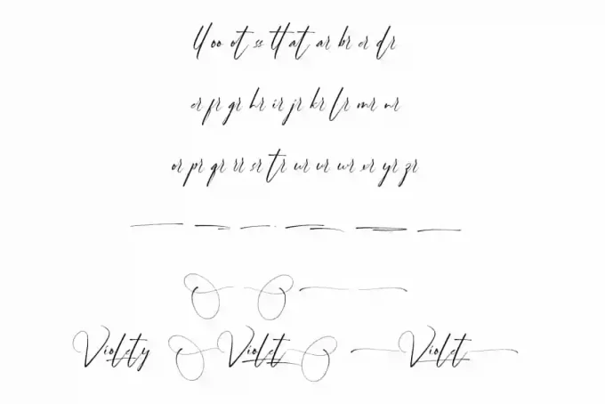 Violety Signature Font - Image 6