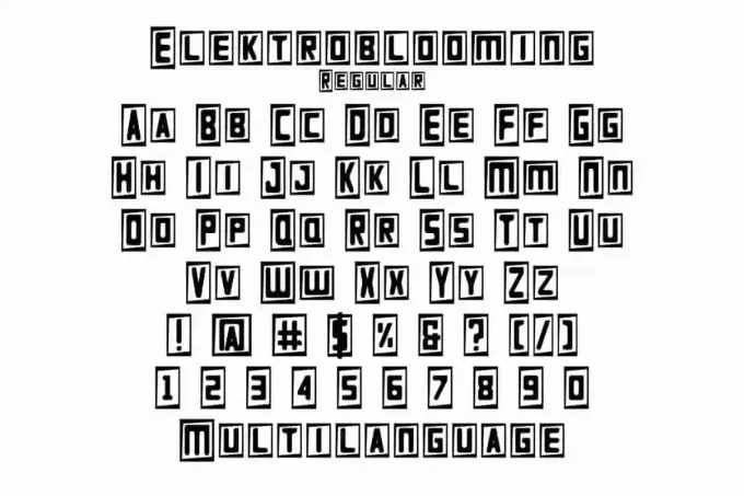 Elektroblooming Font - Image 3