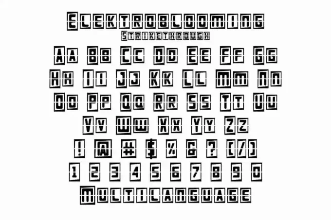 Elektroblooming Font - Image 7