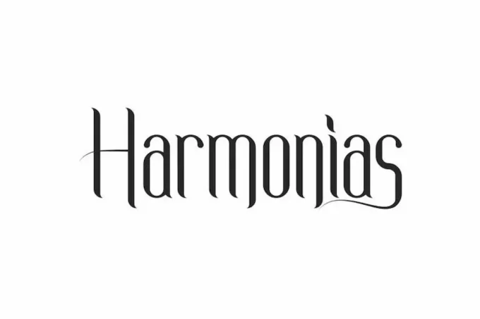 Harmonias Font