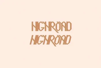 Highroad Font