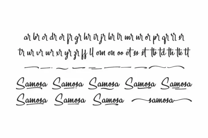 Samosa Font