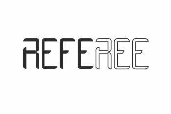Referee Font
