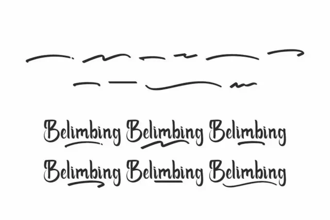 Belimbing Font