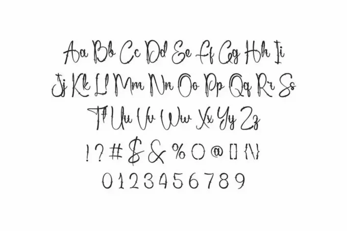 Spiked Font
