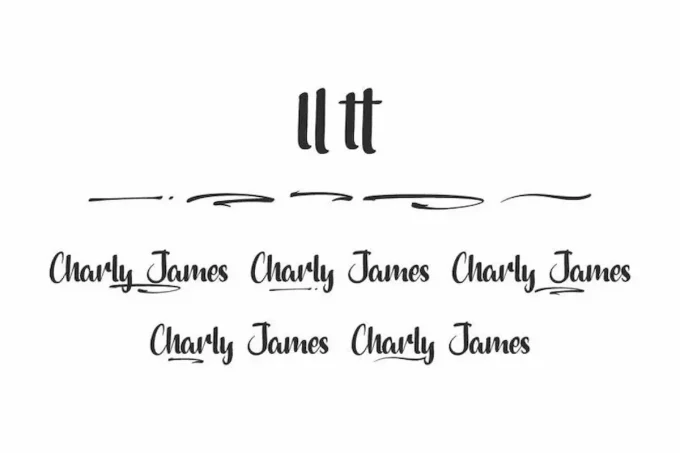 Charly James Font
