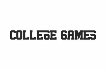College Games Serif Font