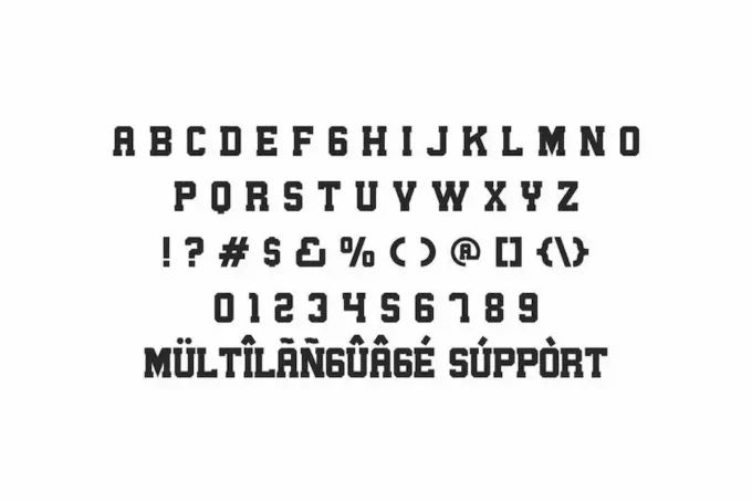 College Games Serif Font
