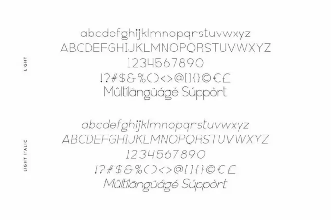 Cabriole Sans Serif Font