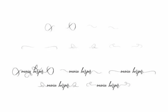 Monica Harper Font - Image 9