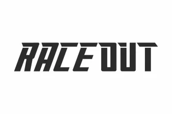 Raceout Font