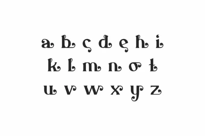 Shiny Flower Font
