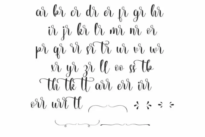 Winter Twisty Font Duo