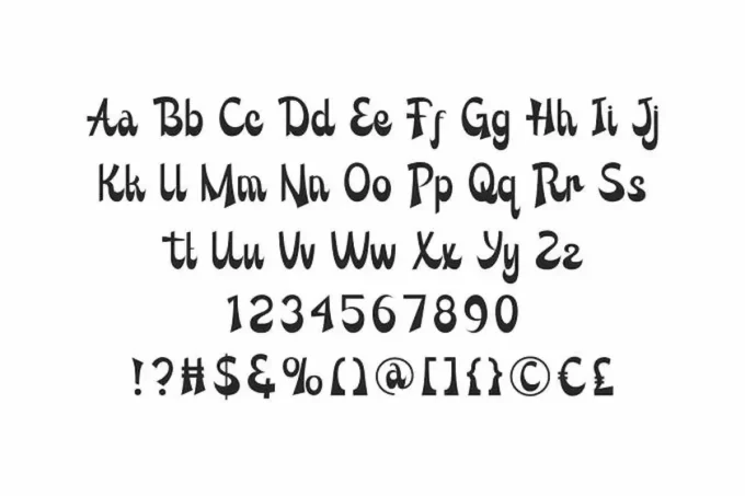 Tahu Tempe Font