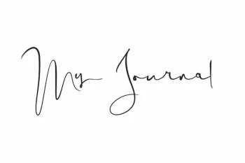 My Journal Font