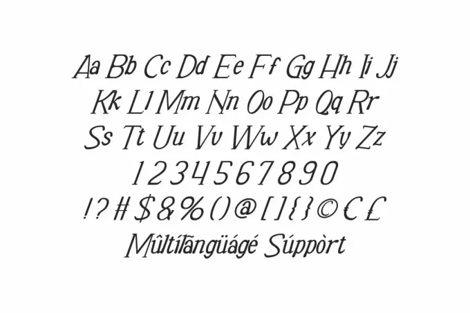 Strong Message Font