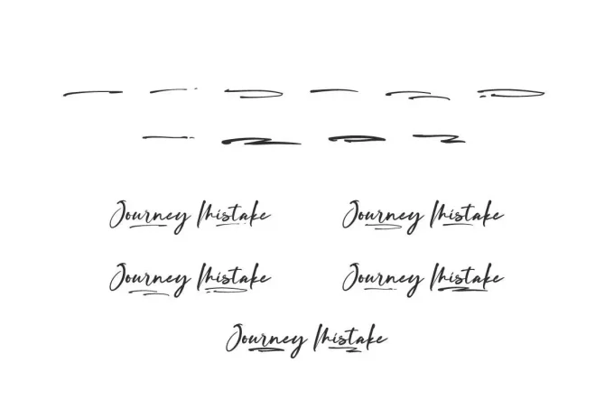 Journey Mistake Font