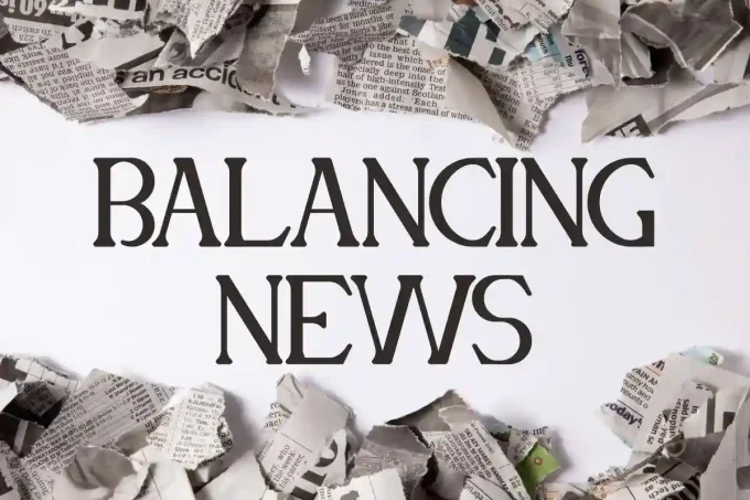 Balancing News Font
