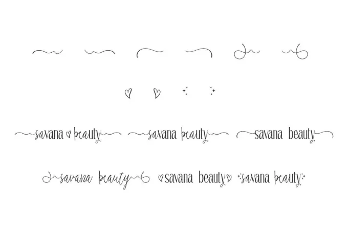 Savana Beauty Font
