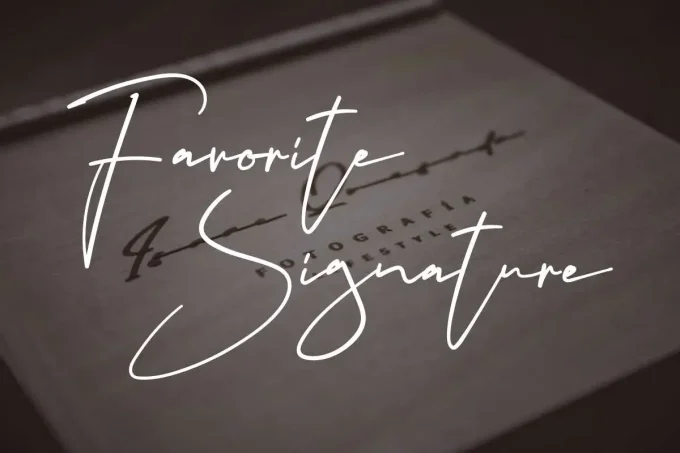 Favorite Signature
