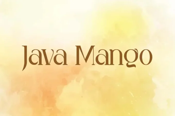 Java Mango Java Mango Font By NihStudio