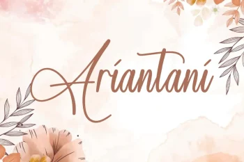 Ariantani Font