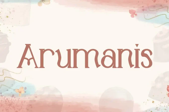 Arumanis Font