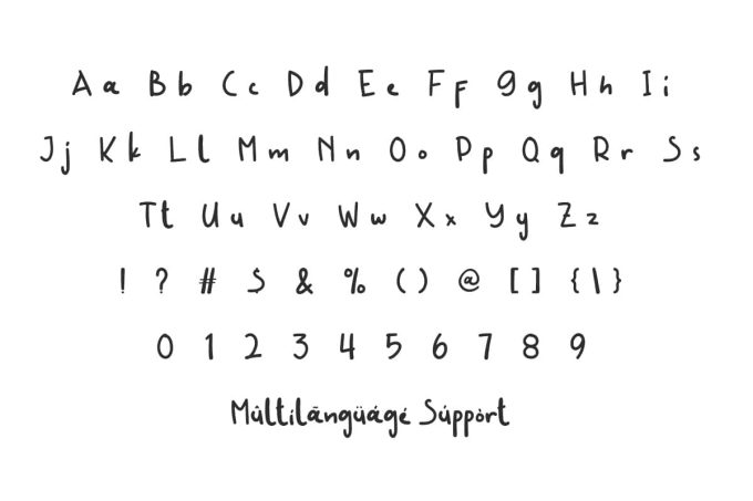 Bulan Berbicara Font - Image 5