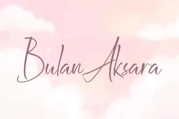 Bulan Aksara Font