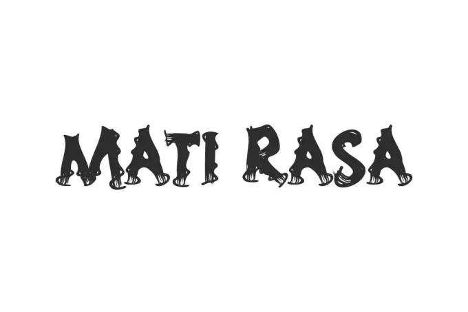 Mati Rasa Font