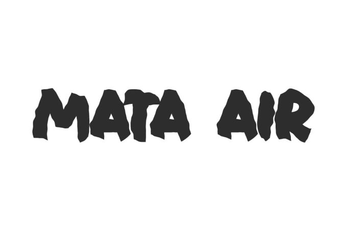 Mata Air Font