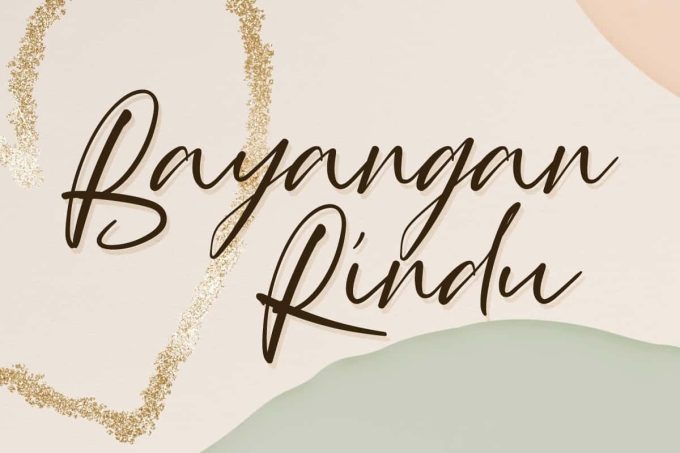 Bayangan Rindu Font - Image 9