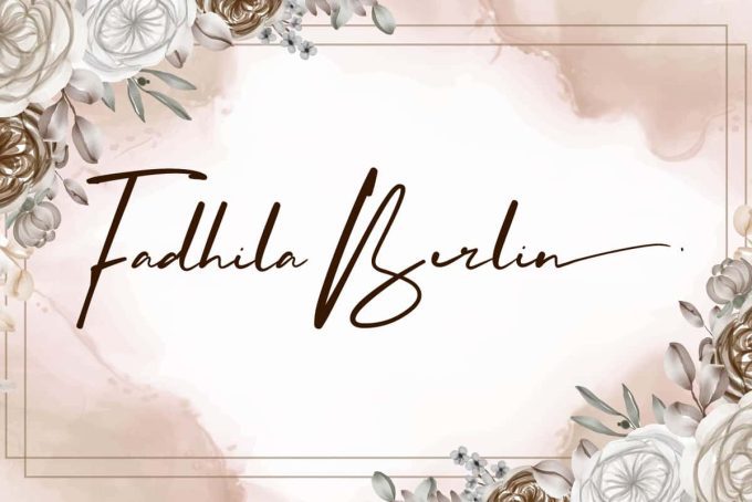 Fadhila Berlin Font - Image 10
