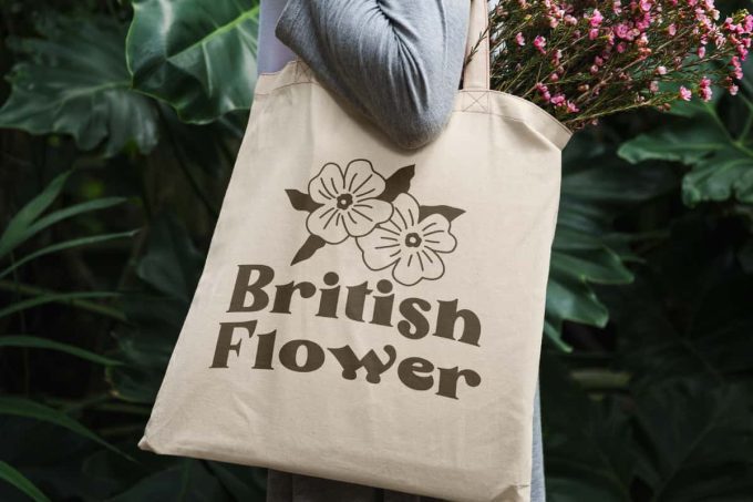 British Flower Font - Image 4