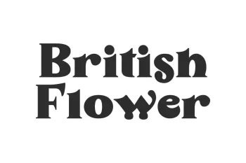 British Flower Font
