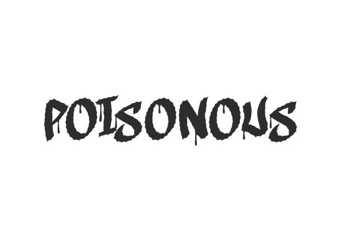 Poisonous Font