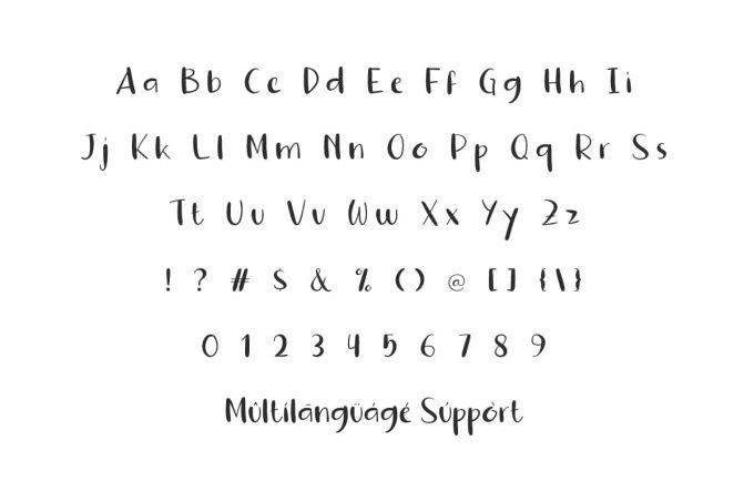After With You Font - Image 5