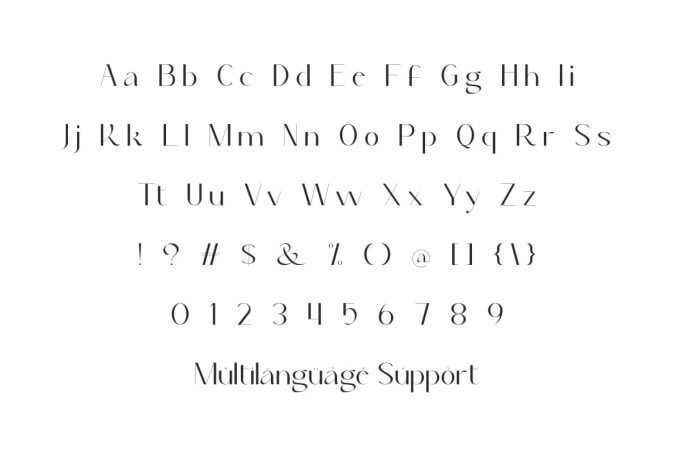 Ajriena Rivaeli Font - Image 4